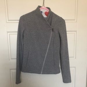 ❤️Athleta Grey zipup sweater excellent condition❤️